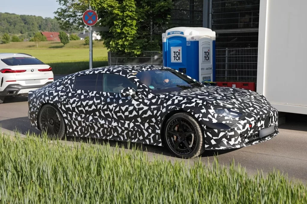 Mercedes-AMG GT 4-Door Coupe EV Spied...