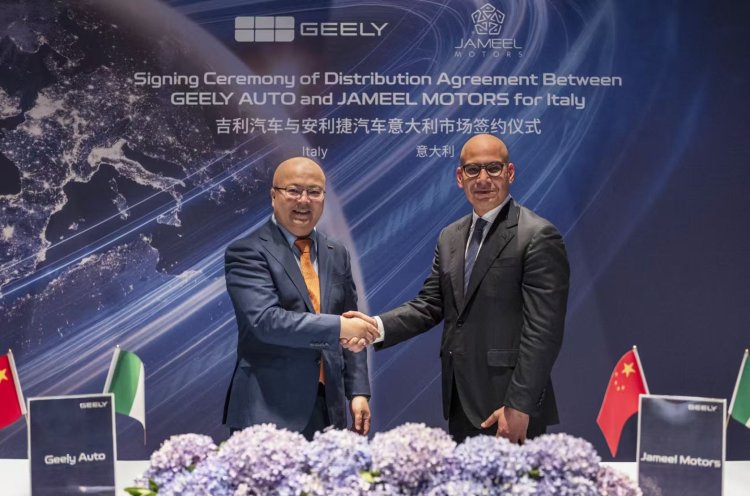 Geely Auto Enters Italy with Jameel...