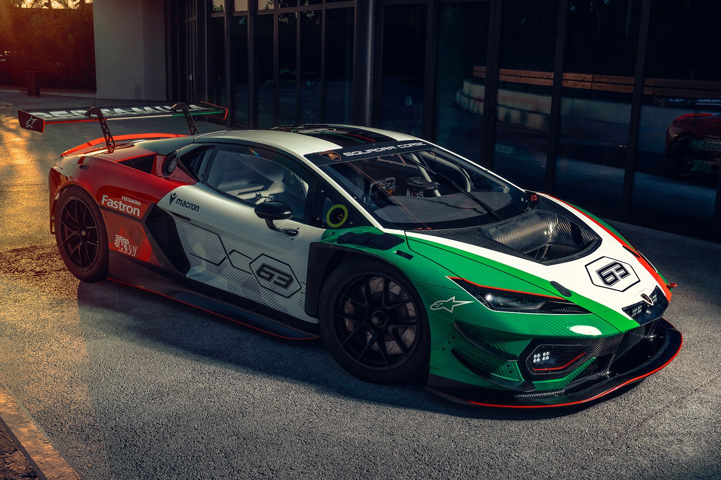 Lamborghini Temerario GT3 bins hybrid system