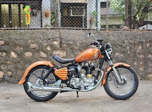 Modified Royal Enfield Bullet 350