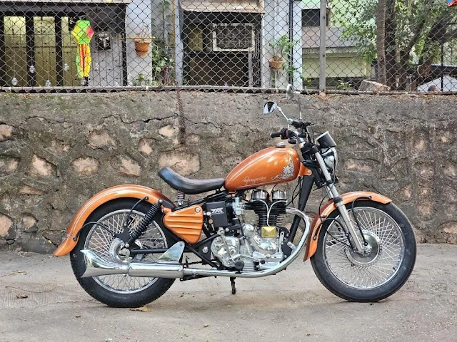 Modified Royal Enfield Bullet 350