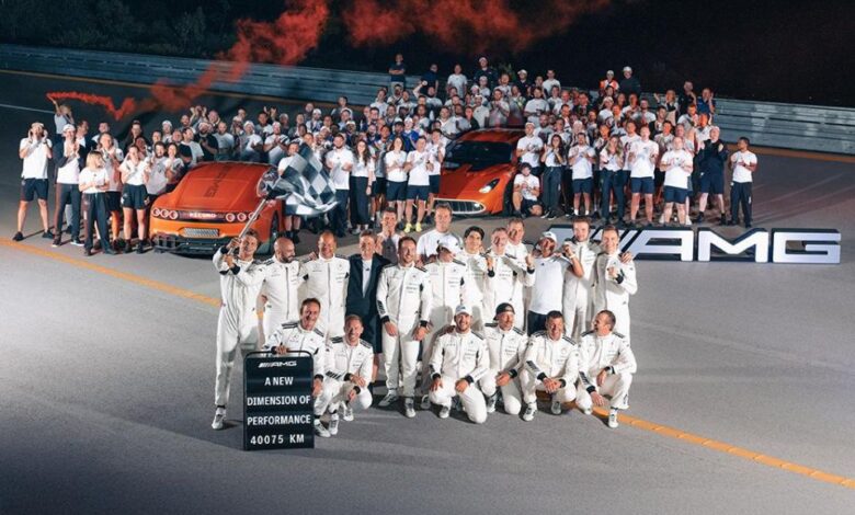 Mercedes-Benz shatters EV distance world record