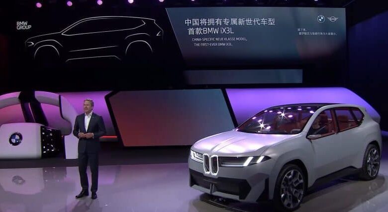 BMW NA6 iX3 Long-Wheelbase SUV Adds Space and Luxury for China in 2026