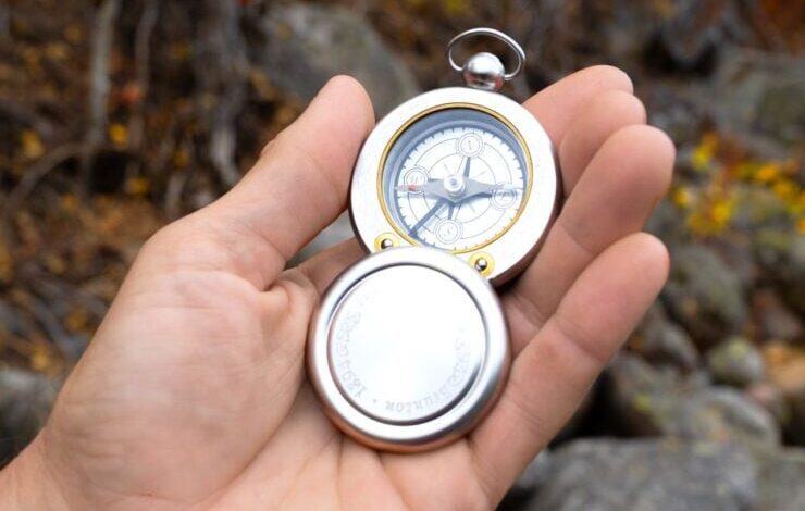 The Brunton Vintage Pocket Compass