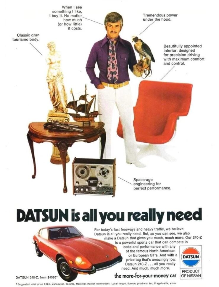 An Early Datsun 240Z With Just 7,000 Miles