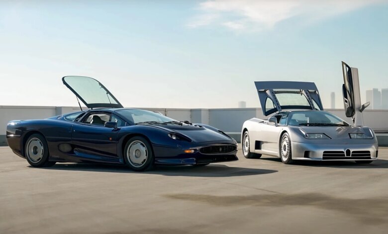 Magnificent Losers – The Jaguar XJ220 and the Bugatti EB110