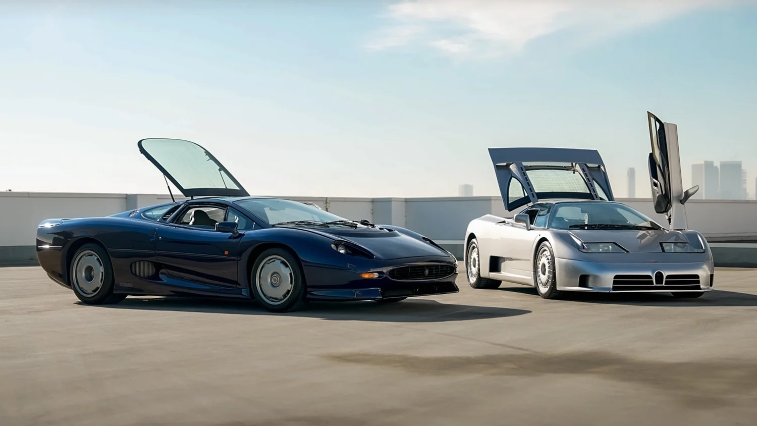 Magnificent Losers – The Jaguar XJ220 and the Bugatti EB110