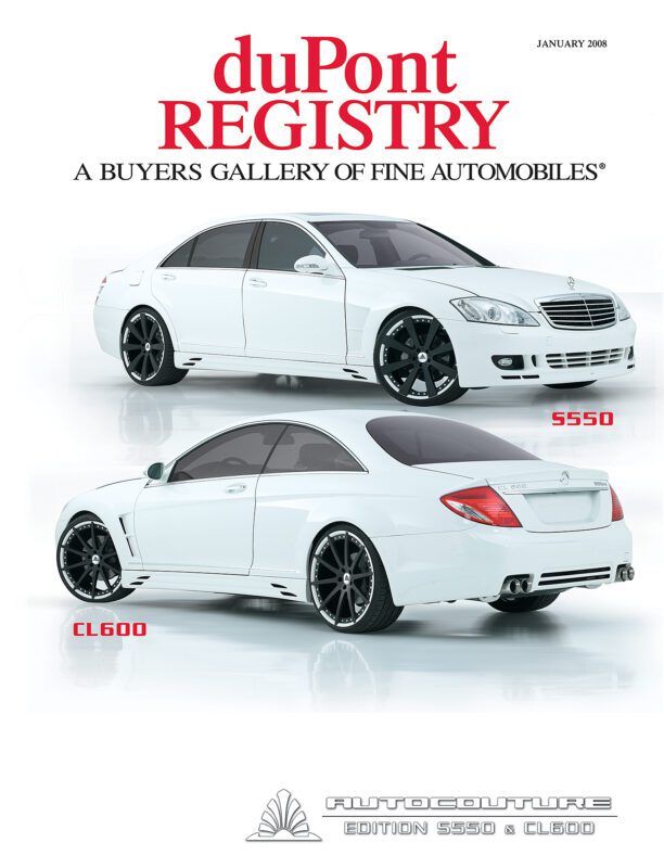 duPont REGISTRY 40th Anniversary – Cover Cars: 2008