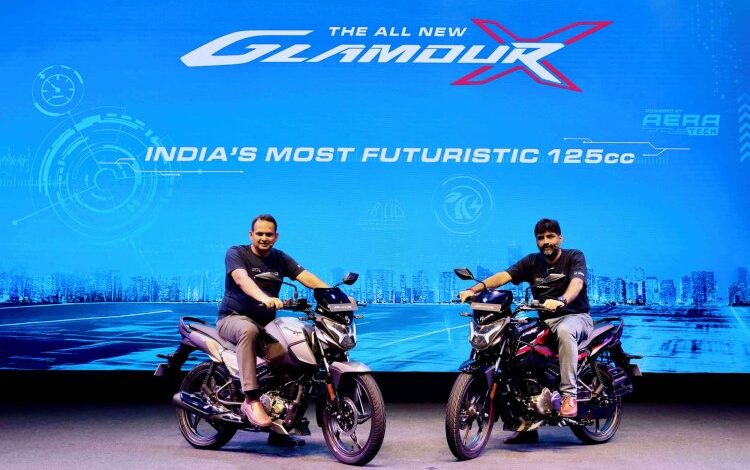 Hero MotoCorp Launches Futuristic Glamour X 125