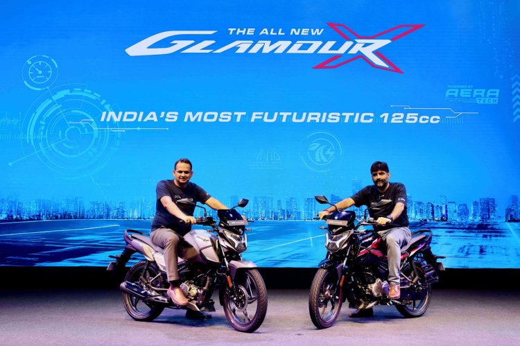 Hero MotoCorp Launches Futuristic Glamour X 125