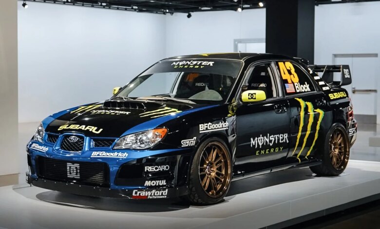 The Impact of Ken Block and the 2005 Subaru WRX in Gymkhana Practice — Petersen Automotive Museum