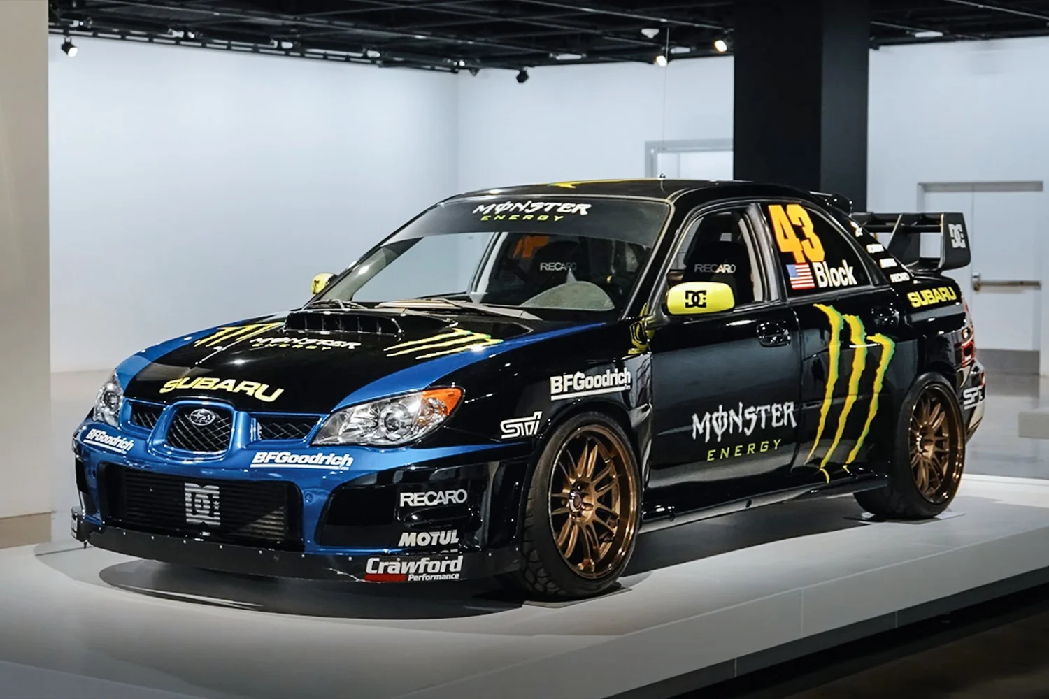 The Impact of Ken Block and the 2005 Subaru WRX in Gymkhana Practice — Petersen Automotive Museum